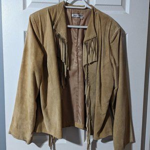 Light brown Suede Blazer